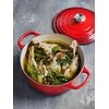 Virtuvės Indai - Le Creuset Signature Keptuvė 28cm Apvalus Ketaus Vyšninė Raudona