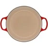 Le Creuset Verschiedene LeCreuset skrudintuvas SIG apvalus 30cm vyšnių raudonumo
