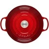 Virtuvės Indai - Le Creuset Signature Keptuvė 28cm Apvalus Ketaus Vyšninė Raudona
