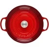 Le Creuset Verschiedene LeCreuset skrudintuvas SIG apvalus 30cm vyšnių raudonumo