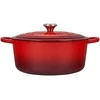 Le Creuset Verschiedene LeCreuset skrudintuvas SIG apvalus 30cm vyšnių raudonumo