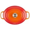 Le Creuset Puodas Signature ovalus 29 cm orkaitės raudonas