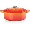 Le Creuset Puodas Signature ovalus 29 cm orkaitės raudonas