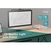 Sieninis šviestuvas Assmann Electronic DIGITUS LED Monitorius Bar Light 5W 250lm spaustukas juodas