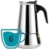 Zilverstad Leopold Vienna Espresso Maker Trevi plieno / 6 puodeliai LV113003