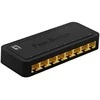 Šakotuvas Digital Data Communications „LevelOne“ komutatorius su 8 greitaisiais Ethernet prievadais, nevaldomais (FEU-0812)