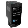 Lexmark 74C2HCE tonerio kasetė Originalus Žydras 1 vnt
