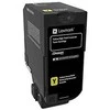 Lexmark 74C2HYE tonerio kasetė Originalus Geltona 1 vnt