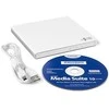 LG H.L duomenų saugykla | Itin plonas nešiojamasis DVD rašiklis | GP57EW40 | Sąsaja USB 2.0 | DVD±R/RW | CD skaitymo greitis 24 x | CD įrašymo greitis 24 x | Baltas | Stalinis kompiuteris / Nešiojamasis kompiuteris