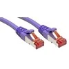 Tinklo Kabelis - LINDY Cat.6 S/FTP Tinklo Kabelis, RJ45, M/M, 250MHz, 27AWG, 10 m, Purpurinis