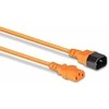 Maitinimo Prailginimo Laidas - LINDY C14 į C13 Maitinimo Prailginimo Laidas, 2 m, Oranžinis