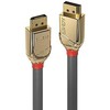 DisplayPort kabelis - LINDY Gold Line DisplayPort 1.4 kabelis, M/M, 1 m, Pilkas
