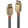 DisplayPort kabelis - LINDY Gold Line DisplayPort 1.2 kabelis, M/M, 15 m, Pilkas