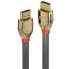 HDMI kabelis - LINDY Gold Line Didelės Spartos HDMI Kabelis M/M, 7,5 m, Pilkas