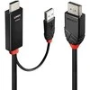 Adapteris - LINDY HDMI į DisplayPort 4K60Hz Adapteris 4096x2160@60Hz 1 m