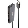 USB Hub - LINDY 4 Jungčių USB 2.0 Hub, Juodas