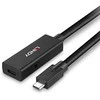 USB Prailginimo Laidas - LINDY USB 3.2 Type C Aktyvus Prailginimo Laidas, M/F, 10Gbps, Duomenų Perdavimas, 5 m