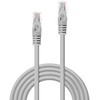 Tinklo Kabelis - LINDY Cat.5e U/UTP Tinklo Kabelis, RJ45, M/M, 100MHz, 0.3 m, Pilkas