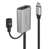 USB Prailginimo Laidas - LINDY USB 3.2 Prailginimo Laidas su USB Type C, 5Gbps, 5 m, Juodas