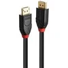 DisplayPort Kabelis - LINDY Aktyvus DisplayPort 1.4 Kabelis, 7680x4320@60Hz, 7.5 m, Juodas