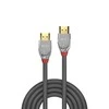 HDMI Laidas - LINDY Cromo Line HDMI Laidas, M/M, Didelės Spartos, 4096x2160@60Hz, 18Gbps, 0.5 m, Pilkas