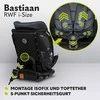Automobilinė kėdutė Lionelo Bastiaan RWF i-Size, 0-36 kg, Pilkas Stone