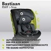 Automobilinė kėdutė Lionelo Bastiaan RWF i-Size, 0-36 kg, Pilkas Stone