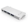 Šakotuvas LMP USB-C Basic Hub, sidabrinis