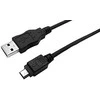 LogiLink USB Kabelis A -> mini B St/Bu 3.00m juodas