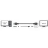 Logilink | DisplayPort į HDMI kabelis | CV0055 | DP į HDMI | 2 m
