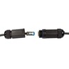 LOGILINK CQ7123S LOGILINK - Lauko patch kabelis CAT.6A S/FTP PVC+PE, juodas, 30m