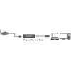 LogiLink Prisijungti | Greitasis Ethernet USB 2.0–RJ45 adapteris: | 0,115 m | Baltas | USB-A iki RJ45