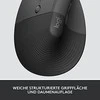 Pelė LOGITECH LIFT verslui LEFT - GRAPHITE / Juodas - EMEA