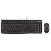 Logitech MK120 Combo Laidinė klaviatūra + pelė, USB, FR, Juoda