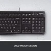 Laidinis klaviatūros ir pelės komplektas Logitech MK120, Nordic išdėstymas