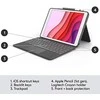 LOGITECH Combo Touch, skirtas iPad (7, 8 ir 9 gen.) – GRAPHITE – NORDIC