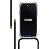 Dėklas Lookabe iPhone 7/8+ aukso ir juodo atspalvio karoliai, loo002
