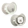 LOVI dinaminis silikoninis čiulptukas BUDDY BEAR, 6-18 mėn., 2 vnt., 22/865