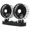 Oem LTC LTC automobilinis ventiliatorius 2x5 "12V su reguliavimu