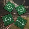 „Thumbs Up Mad Monkey“ sintetinės žolės futbolo apsauginiai kilimėliai (4 vnt. rinkinys)