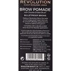 Makeup Revolution London Brow Pomade antakių gelis ir antakių pomade moterims, 2,5 g