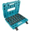 Makita B-52308 Sukimo galvų komplektas 14 vnt. 1/2''x 81mm ( 10, 11, 12, 13, 14, 16, 17, 19, 21, 22, 24, 27, 30, 32mm)