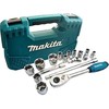 Makita B-65589 Terkšlės ir sukimo galvų rinkinys 1/2" 23vnt.