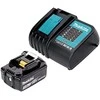 Makita DCL180SFCB Akumuliatorinis dulkių siurblys, 18V, 1x3.0Ah, DC18SD, juodos spalvos, komplekte cikloninis priedas.