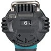 Makita DHG181ZJ LXT KARŠTO ORO FENAS 18V, Reguliuojama temperatūra - 550C°, 120/200 l/min, Be akumuliatorių ir kroviklio!, MAKPACK