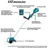 Makita DUR189Z Cordless grass trimmer, 18V Li-ion, BL-motor, 3-speed, 300mm, 3,3kg be akumuliatoriaus ir kroviklio