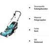 Makita ELM4120 Elektrinė vejapjovė 1600 W, 41 cm