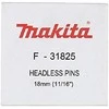 Makita Smeigės 0,6X18MM, Plienas P18, 10.000 Vnt. F-31825 Smeigės 0,6X18MM, Plienas P18, 10.000 Vnt. BPT350, BPT351, AF500HP
