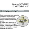 Grąžtas Makita SDS-MAX 40X1200/1320 ZENTRO P-78184