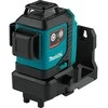 Makita Akumuliatorinis 360° CXT® lazerinis nivelyras SK700D 12Vmax • Raudono spindulio • 25 m